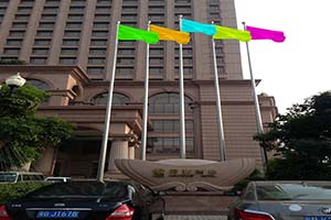 15米不銹鋼錐形旗桿